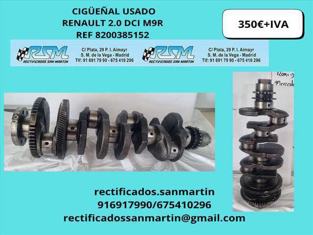 Cigüeñal Renault Trafic 2.0 DCI