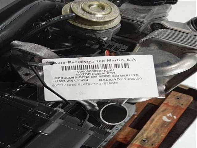 Foto 2ª: Motor Completo Mercedes Clase C 160 3.2 V6 18V CAT BERLINA 218CV 160KW [112953] (2003)