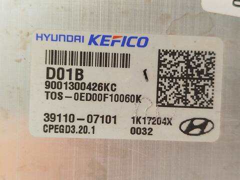 Foto 4ª: Centralita Motor ECU Hyundai Kona 1.0 T-GDI 120CV 88KW [G3LE] (2022)