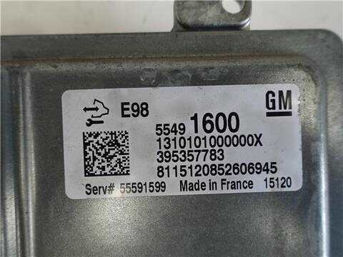 Foto 2ª: Centralita Motor ECU Opel Astra 1.6 SELECTIVE 110CV 81KW [B16DTL OPT. LVM] (2015)