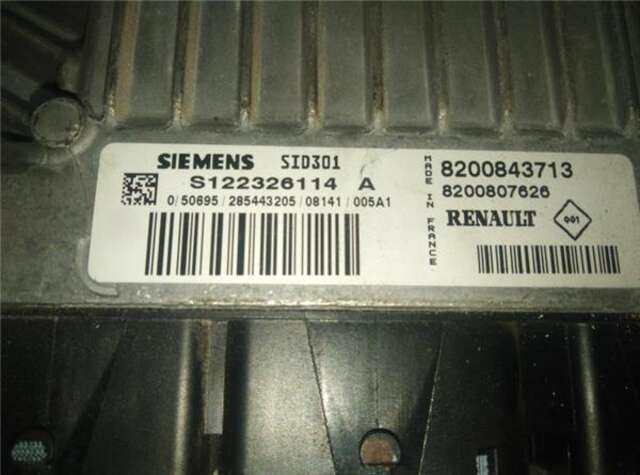 Centralita Motor ECU Renault Megane 1.5 AUTHENTIQUE [1.5 LTR. - 78 KW DCI DIESEL] II COUPE/CABRIO (2003-_)