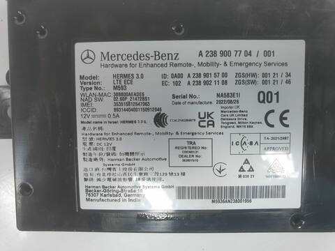 Foto 2ª: Centralita Motor ECU Mercedes Clase G 230 GLB 200 D 247.612)