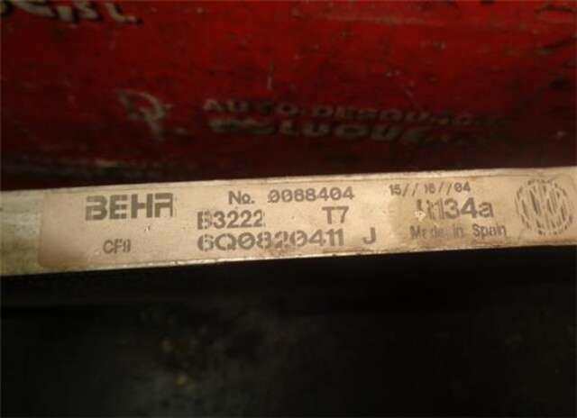 Foto 3ª: Radiador Calefaccion A.A. Volkswagen Polo 1.4 TDI [AMF]