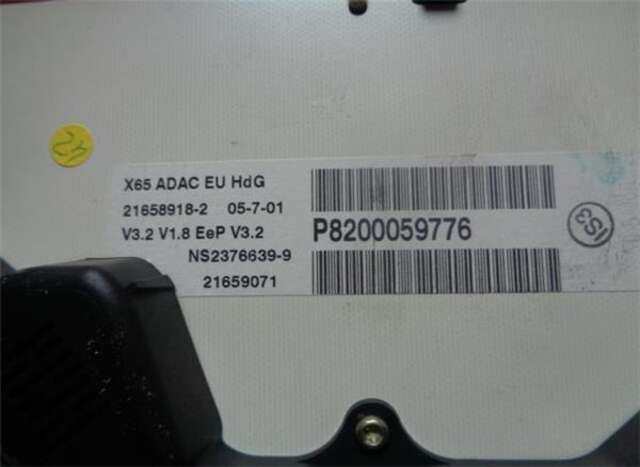 Cuadro de Instrumentos Renault Clio 1.2 AUTHENTIQUE [1.2 LTR. - 55 KW 16V]