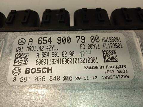 Foto 4ª: Centralita Motor ECU Mercedes Clase G 230 COUPE 211CV 155KW [654920] (2020)