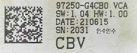 Foto 3ª: Mando Climatizador Hyundai i30 D4FB (2021)