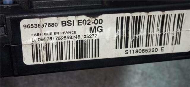 Foto 2ª: Centralita Confort BSI Peugeot 206 1.4 HDI ECO 70 [8HZ (DV4TD)]