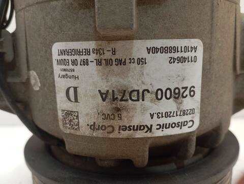 Foto 3ª: Compresor Aire Acondicionado Nissan X-Trail 2.0 DCI TD CAT 150CV 110KW T31) [M9R832] (2007)