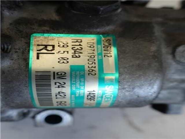 Foto 3ª: Compresor Aire Acondicionado Opel Meriva 1.7 DTI 75CV 55KW [Y 17 DT] (2003)