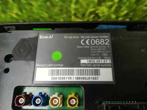 Foto 3ª: Sistema GPS Renault Megane LIMITED 95CV 70KW III SPORT TOURER [K9KA6] (2015)