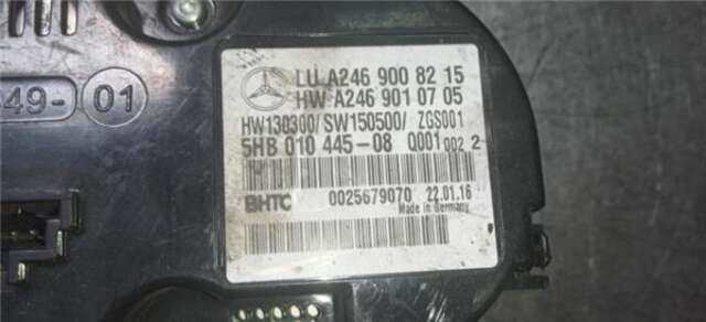 Mando Climatizador Mercedes Clase C 160 1.8 CLA 200 CDI (117.301) [1.8 LTR. - 100 KW CDI CAT]