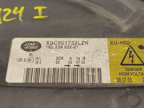 Foto 4ª: Faro Izquierdo Land Rover Range 2.7 D 4X4 190CV 140KW [276DT(TDV6)] (2005)