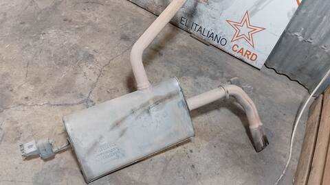 Foto 2ª: Tubo de Escape Audi A3 AMBIENTE 110CV 81KW [CRK] (2014)