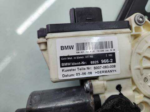 Foto 2ª: Elevalunas Manual Trasero Derecho Bmw X3 XDRIVE 20D 177CV 130KW [N47D20A] (2008)