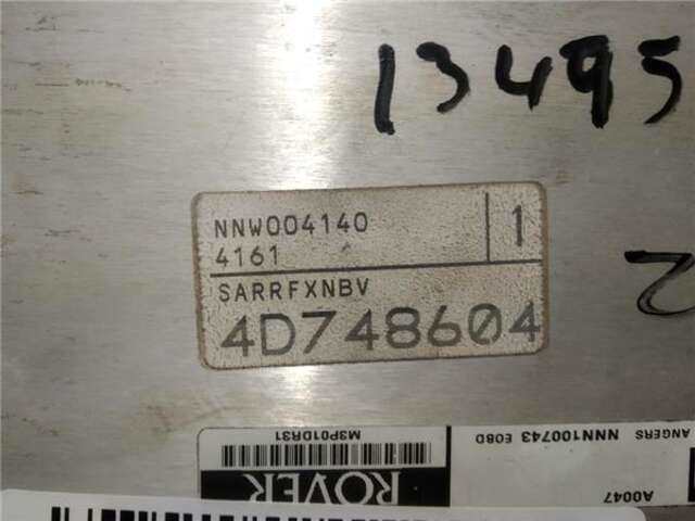 Foto 3ª: Centralita Check Control Mg ZR 1.4 105 [1.4 LTR. - 76 KW 16V CAT] [14K4F]