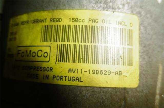 Foto 3ª: Compresor Aire Acondicionado Ford Fiesta 1.25 BLACK EDITION [1.25 LTR. - 60 KW 16V CAT] [SNJB]