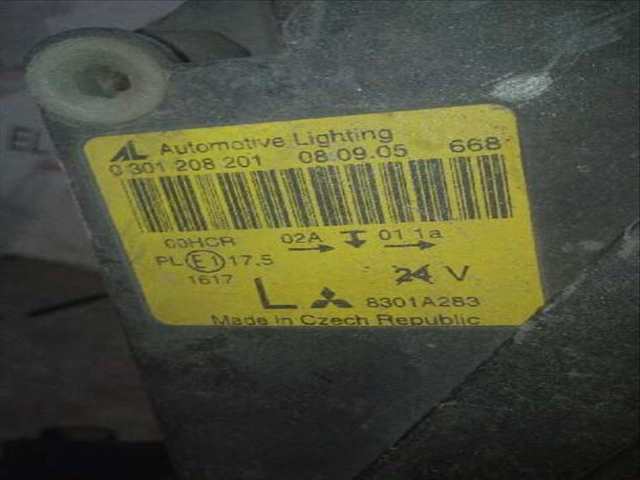 Foto 3ª: Faro Izquierdo Mitsubishi Colt 1.1 INFORM BERLINA 75CV 55KW [134910] (2006)