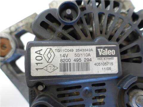 Foto 3ª: Alternador Renault Megane 1.9 DCI BM0G CM0G) 120CV 88KW II BM0/1_ CM0/1_) [D/ F9Q B 8] (2005)