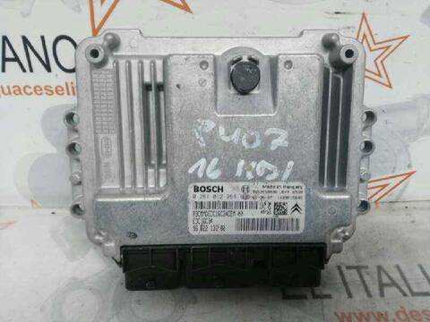 Centralita Motor ECU Peugeot 407 1.6 HDI FAP CAT 9HZ - DV6TED4) 109CV 80KW