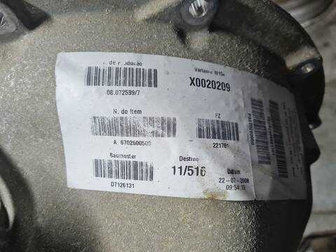 Foto 4ª: Caja Cambios Mercedes Vario PRDK - 616 D OM 904 LA CABINA DOBLE 156CV 115KW [OM904LAIII/7] (2009)