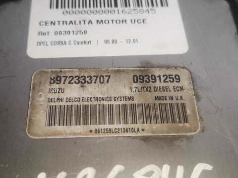 Centralita Motor ECU Opel Corsa Y17DTL