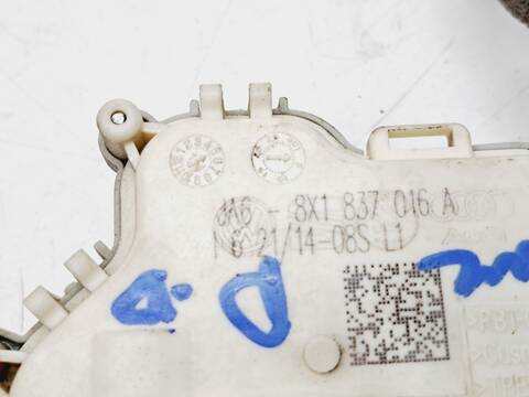 Foto 4ª: Cerradura Puerta Delantera Derecha Audi A3 1.6 TDI 110CV 81KW [CRK] (2014)