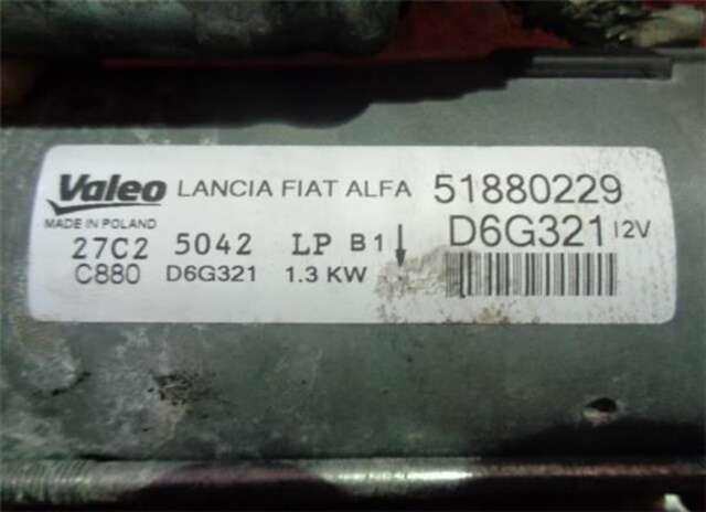 Foto 3ª: Motor de Arranque Opel Combo 1.3 CARGO L1H1 2.2T [1.3 LTR. - 66 KW 16V CDTI] [263A2000]