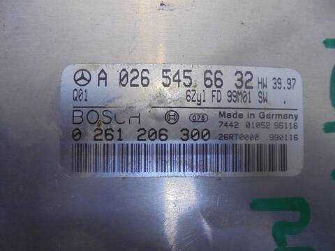 Foto 2ª: Centralita Motor ECU Mercedes Clase ML 320 G W163) 163.154) [112.942] (1999)
