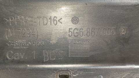 Foto 4ª: Tapizados Cartoneras Volkswagen Golf GTD BLUEMOTION TECH. 184CV 135KW [CUN] (2013)