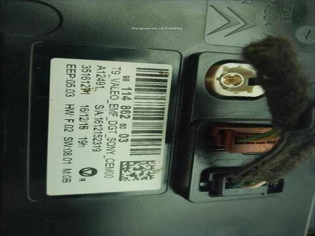 Foto 3ª: Pantalla Multifuncion Peugeot 308 1.6 BLUEHDI 120 [BHZ (DV6FC)] (2014)