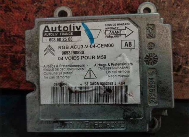 Centralita Airbag Citroen Berlingo 2.0 HDI