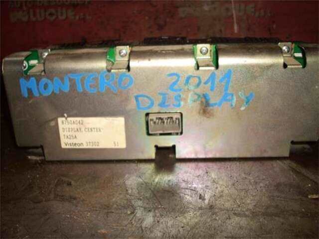 Foto 2ª: Pantalla Multifuncion Mitsubishi Montero 3.2 DI-D (V88W. V98W) [4M41]