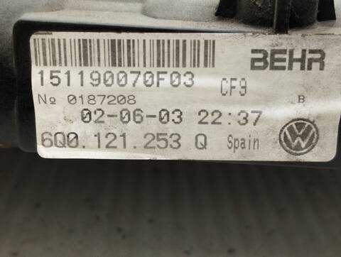 Foto 4ª: Radiador Motor Volkswagen Polo 1.4 16V 75CV 55KW [BBY] (2003)