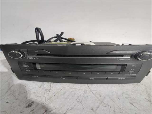 Foto 2ª: Sistema Audio Radio CD Toyota Auris 1.33 DUAL-VVTI NRE150_) 101CV [1NR-FE] (2006)