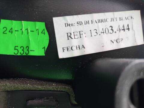 Foto 3ª: Tapizados Cartoneras Opel Corsa VERSION INDEFINIDA (2014)