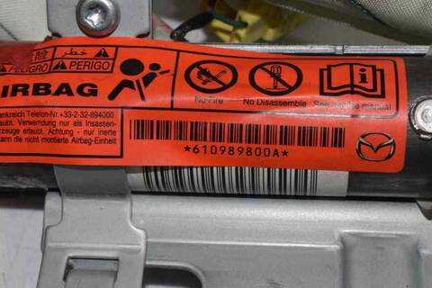 Foto 3ª: Airbag Cortina Delantero Izquierdo Mazda 3 1.6 CD D 109CV [Y601] (2008)