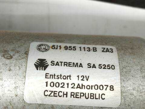 Foto 4ª: Motor Limpia Delantero Skoda Fabia CLASSIC 80CV 59KW FAMILIAR [BNV] (2010)