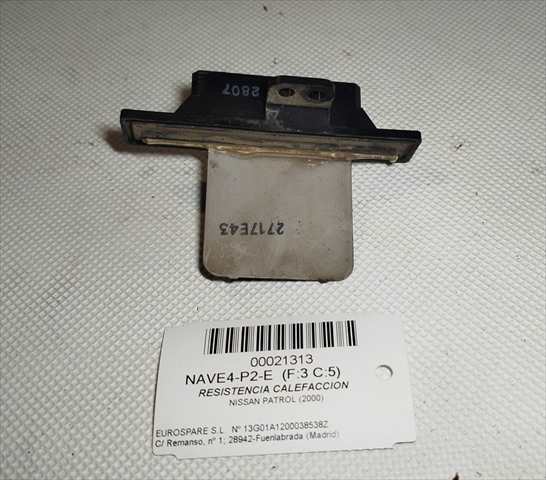 Calefacción Nissan Patrol 3.0 DI GR Y61