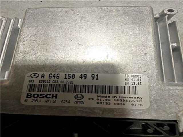 Foto 2ª: Centralita Motor ECU Mercedes Clase C 160 2.2 C 220 CDI (LA)(203.008) [2.2 LTR. - 110 KW CDI CAT] [646963]