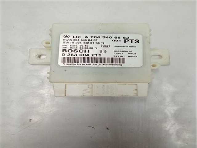 Centralita Motor ECU Mercedes Clase C 160 C 200 KOMPRESSOR 204.041) 184CV 135KW