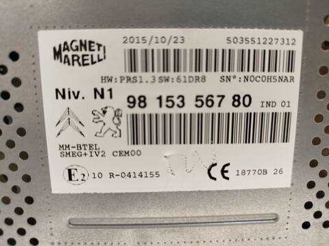 Foto 4ª: Sistema GPS Citroen C4 1.6 BLUEHDI 120 120CV 88KW [BH01] (2016)