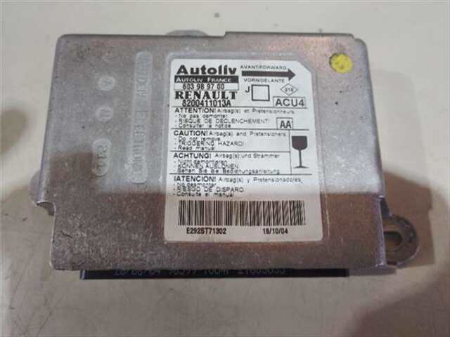 Centralita Airbag Renault Scenic 1.9 AUTHENTIQUE [1.9 LTR. - 88 KW DCI DIESEL] (JM)(2003-_)