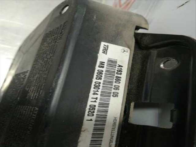 Foto 2ª: Airbag Lateral Trasero Derecho Mercedes Clase ML 270 CDI 163.113) W163) [612963] (2003)