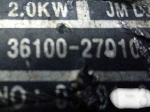 Foto 3ª: Motor de Arranque Hyundai Sonata 2.0 CRDI (2004)