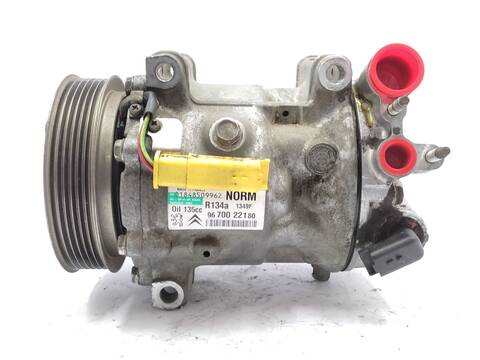 Foto 3ª: Compresor Aire Acondicionado Peugeot 407 2.0 16V 6DRFJC 6DRFJE 6DRFJF) 140CV 103KW [RFJ (EW10A)] (2009)
