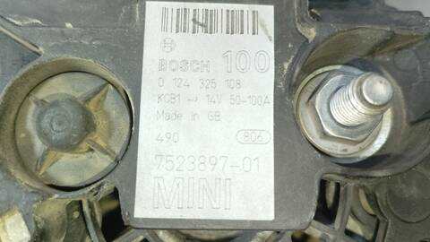 Foto 2ª: Alternador Bmw Mini COOPER 116CV 85KW [W10B16A] (2004)