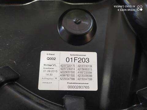 Elevalunas Eléctrico Delantero Izquierdo Mercedes Clase C 160 C 220 T CDI BLUETEC 205.204) 170CV 125KW FAMILIAR