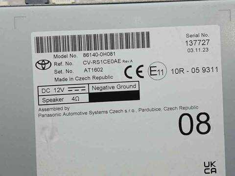 Foto 3ª: Sistema GPS Toyota Aygo X-CITE 72CV 53KW [1KRFE] (2024)