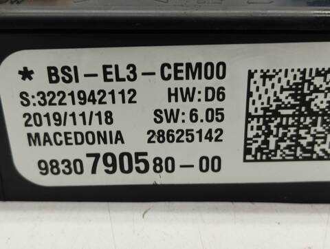 Foto 3ª: Centralita Confort BSI Peugeot 308 ACCESS 102CV 75KW [YH01] (2019)