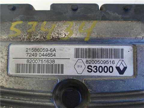 Foto 3ª: Centralita Motor ECU Renault Megane 1.6 AUTHENTIQUE BERLINA 111CV 82KW II BERLINA 5P [K4M D8] (2007)
